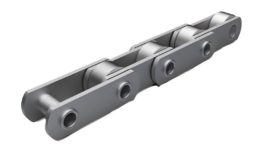 The British standard represents a range of cylindrical chains for conveyors, which are characterized by a riveted construction. The standard prescribes the use of low-alloy steel with surface hardening for the standard material selection.