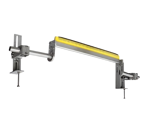 Discover our advanced front belt scraper, the MF model, designed to revolutionize the cleaning process for your conveyor belt. Strategically positioned tangentially to the head pulley, this innovative scraper ensures exceptional cleaning performance that surpasses industry standards.