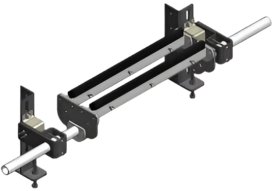 Introduction of our exclusive double scraper MSJD system: strategically positioned beneath the conveyor belt, mirroring the standard belt scraper MSJ. Simple, compact, and easy to install, this system ensures exceptional belt cleaning with its twin blades, setting it apart from standard offerings.