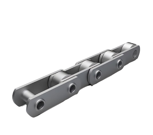 The British standard represents a range of cylindrical chains for conveyors, which are characterized by a riveted construction. The standard prescribes the use of low-alloy steel with surface hardening for the standard material selection.